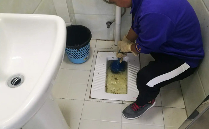 本号镇疏通蹲坑